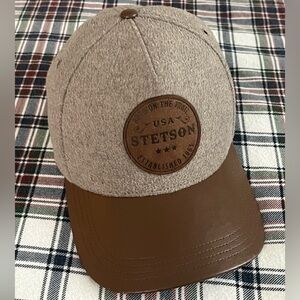 Stetson Beige and Brown Hat